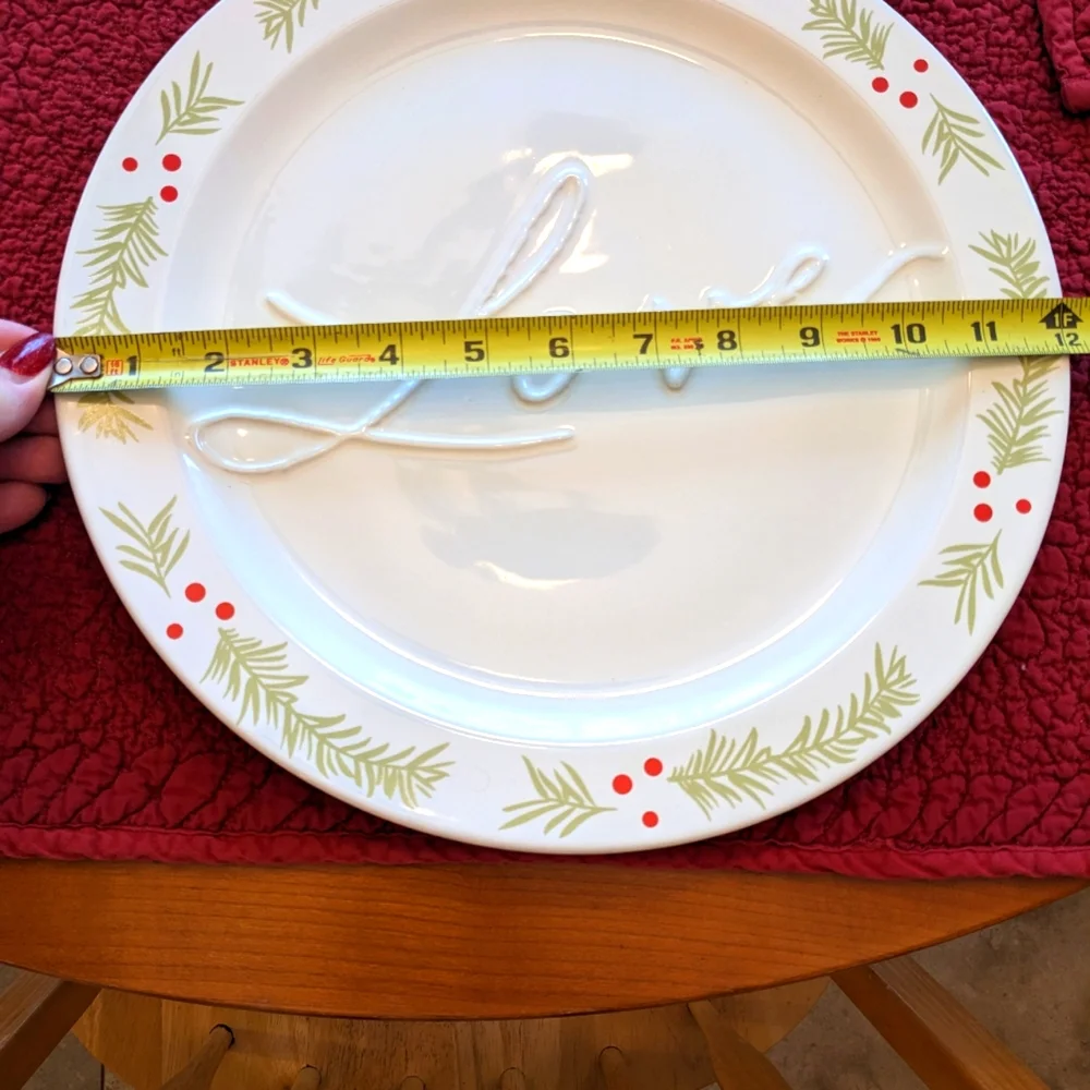 Mary & Martha Love Plate 12